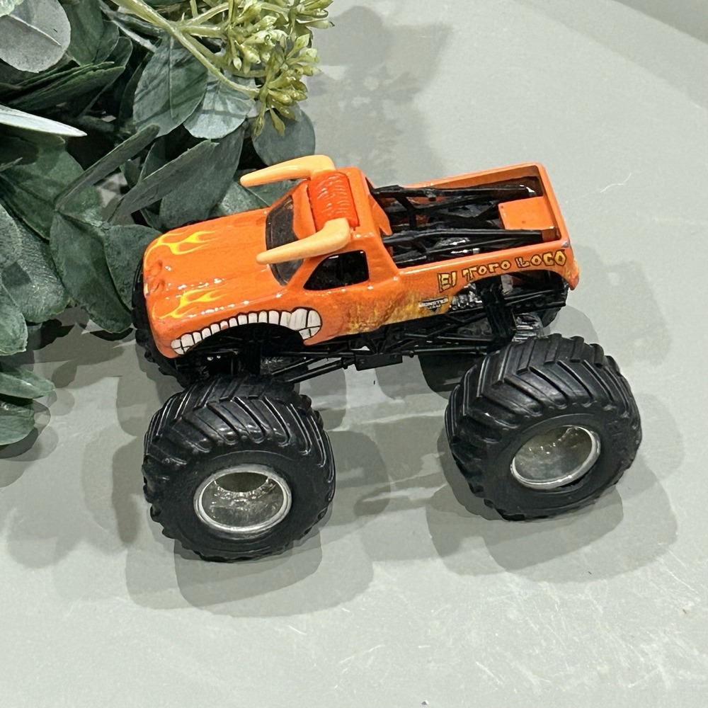 Hot Wheels Monster Jam El Toro Loco 1:64 Diecast Orange Monster Truck Rare